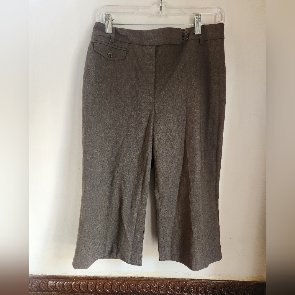 ANN TAYLOR Brown Wool Culottes sz 4